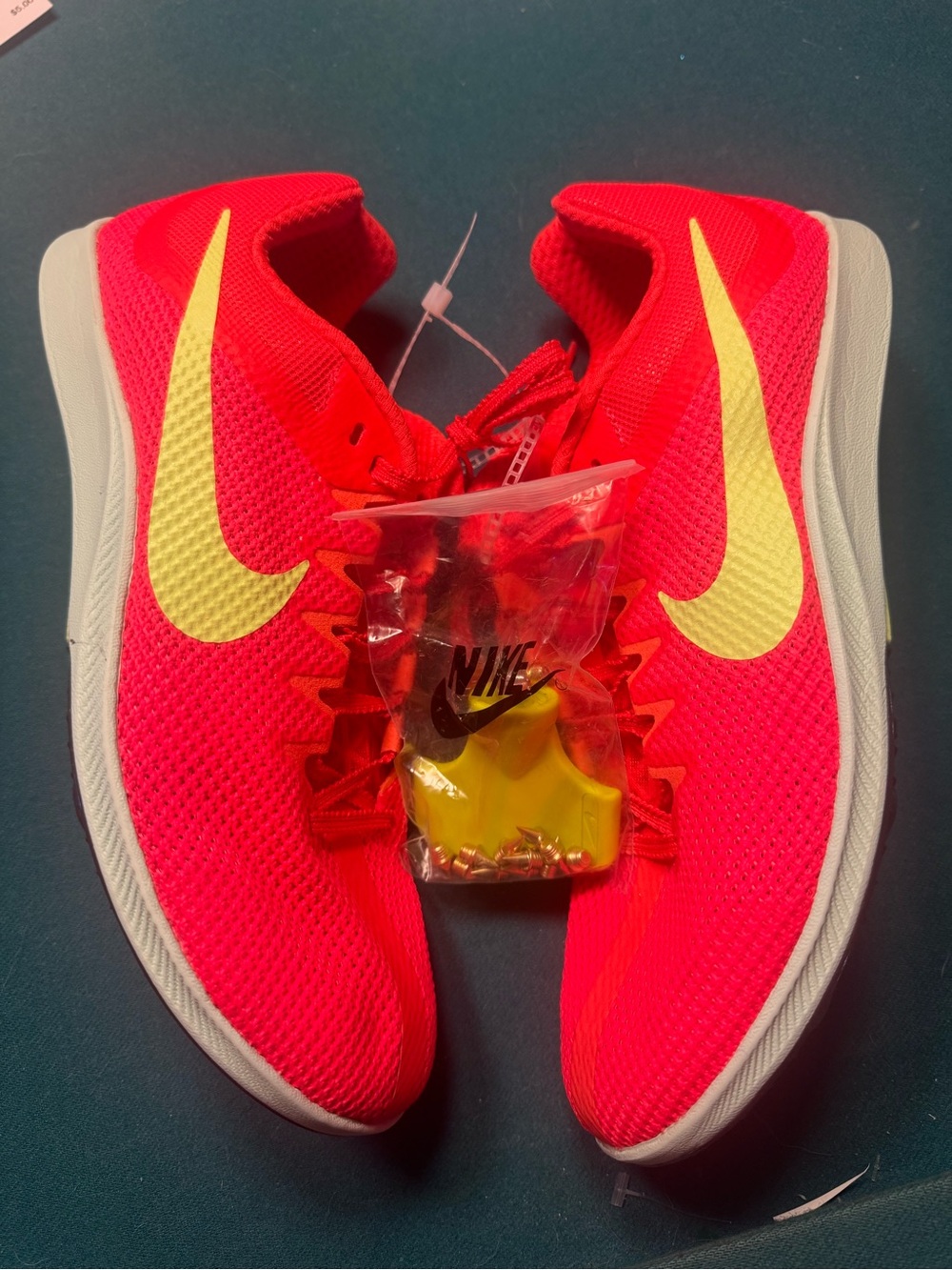 Nike Zoom Rival Distance Spikes - Crimson Red - Men’s 8.5 - New